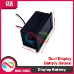 Dual Display Battery Baterai Capacity Level Indicator Meter Tester 12/24/48/60V - Image 3