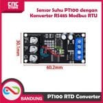 PT100 RTD Converter RS485 Modbus RTU Temperature Sensor DC 12V - Image 2