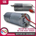 GearBox Motor DC Gear Box High Torque DC Motor 3V-24V 25 GA-370 RS 370 Dinamo DC Motor - Image 3