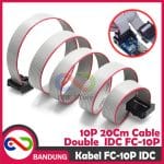 KABEL FC-10P JTAG IDC ISP DOUBLE HEAD MALE TO MALE 20CM ABU - Image 2