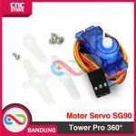 TOWERPRO MOTOR SERVO SG90 SG-90 9G 360 DERAJAT - Image 2