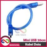 MINI USB 2.0 CABLE KABEL DATA MINIUSB MALE TO MALE 30CM FOR ARDUINO NANO - Image 3