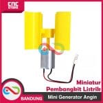 MINIATUR PEMBANGKIT LISTRIK TENAGA ANGIN DIY SENSOR KECEPATAN ANGIN UP TO 5V - Image 2