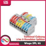TERMINAL CABANG 3 KE 9 KABEL KONEKTOR SPLITTER 3X9 LT 633 WAGO SPL 93 WAGO - Image 3