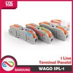 TERMINAL PARALEL 1 LINE KONEKTOR SAMBUNGAN CONNECTOR BLOCK  WAGO SPL-1 - Image 4