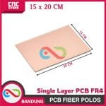 PCB POLOS SINGLE LAYER FR4 FIBER 15X20CM - Image 2