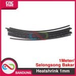 HEATSHRINK 1MM HEAT SHRINK SELANG SELONGSONG BAKAR PER 1 METER - Image 2