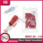 SKUN KABEL INSULATED MALE DISCONNECTS MDD 1.25-110 Kabel 0.8-1.5MM
