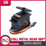Motor Servo MG995 Tower Pro – Full Metal 180 Derajat untuk Penggerak dan Robotika - Image 5