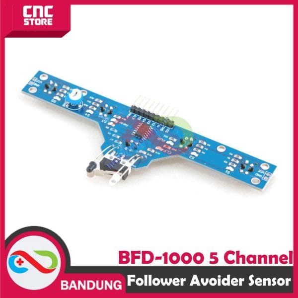 BFD-1000 5 CHANNEL INFRARED TRACING ROBOT LINE FOLLOWER AVOIDER SENSOR