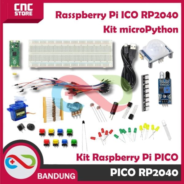 Raspberry Pi PICO RP2040 development board kit microPython programming