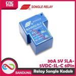 RELAY KODOK 30A 5V SLA-5VDC-SL-C 6PIN 6 PIN - Image 3