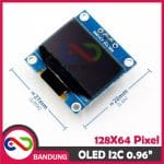 OLED LCD WHITE PUTIH 0.96 I2C IIC 128X64 DISPLAY MODULE - Image 4