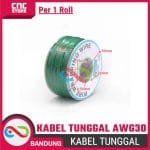 KABEL JUMPER TUNGGAL AWG30 YELLOW KUNING FOR BREADBOARD PER SATU ROLL - Image 2