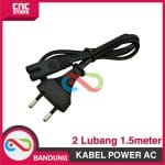 KABEL POWER AC ANGKA 8 DUA LUBANG 1.5METER - Image 4