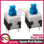 BLUE CAP SQUARE PUSH BUTTON 8X8MM SWITCH - Image 4