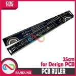 PCB RULER 25 CM PENGGARIS PCB UNTUK REFERENSI DESAIN PCB - Image 2