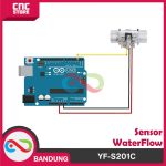 YF-S201C WATER FLOW SENSOR PENGUKUR DEBIT AIR YF S201C 0.5" 1/2INCH FLOWMETER - Image 2