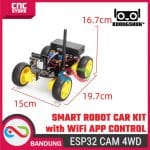 ESP32 CAM 4WD Smart Robot Car Kit WiFi APP Control – Kuongshun - Image 3
