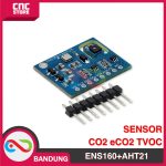 ENS160+AHT21 karbon dioksida CO2 eCO2 TVOC kualitas udara Temperature - Image 2