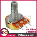 POTENTIOMETER POTENSIOMETER 5 5K 5KOHM LINIER TAPER ROTARY - Image 3