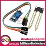 MODULE SENSOR KELEMBABAN TANAH SOIL HUMIDITY MOISTURE SENSOR MODUL - Gambar 5
