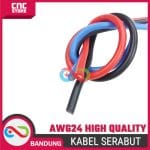 KABEL SERABUT AWG 24 AWG24 HIGH QUALITY MERAH PERMETER - Image 3