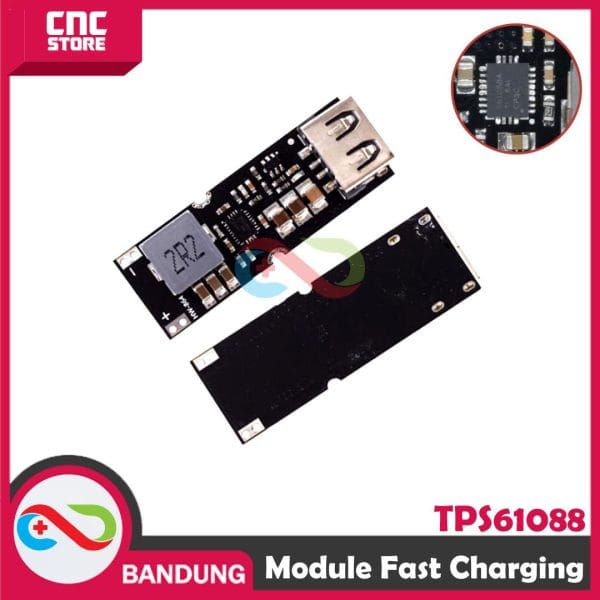 MODULE FAST CHARGING QC3.0 TPS61088 3.2V3.7V4.2V TO 5V9V12V