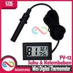 THERMOMETER FY-12 HYGROMETER DIGITAL WITH PROBE - Image 3