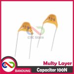 10PCS CAPACITOR KAPASITOR MULTILAYER 100NF 0.1UF 104 50V - Image 5