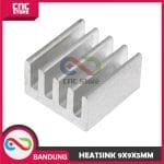 HEATSINK 9X9X5MM ALUMINIUM PAD PENDINGIN A4988 HEAT SINK IC 9X9X5 9x9x5 9x9xMM