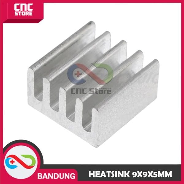 HEATSINK 9X9X5MM ALUMINIUM PAD PENDINGIN A4988 HEAT SINK IC 9X9X5 9x9x5 9x9xMM