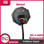 VOLT METER DIGITAL WATERPROOF ANTI AIR VOLTMETER DC 4-100V MOTOR MOBIL - Image 2