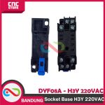 SOKET BASE H3Y 220VAC 220V AC Socket Base H3Y 220VAC 220V AC - SOCKET RELAY - Image 4