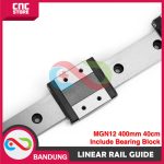 MGN12 400MM 40CM LINEAR RAIL GUIDE INCLUDE MGN12H BEARING BLOCK - Image 2