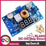 MODULE STEP-DOWN XL4015 ADJUSTABLE DC TO DC BUCK CONVERTER 5A VOLTMETER DISPLAY