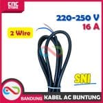 KABEL AC BUNTUNG 2 WIRE SNI 220-250V 16A HIGH QUALITY - Image 3
