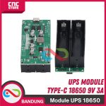 UPS MODULE 18650 9V 3A TYPE-C CHARGE DISCHARGING HIGHPOWER - Image 4