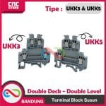 Terminal Block Susun Double Deck - Terminal Block Susun UKK3 Double Deck UKK3N Double Level CUKK-3 dan Terminal Block Susun UKK5 Double Deck UKK5N Double Level CUKK-5 -UKK3N Double Level CUKK-3 - Image 3