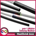 HEATSHRINK 3MM HEAT SHRINK SELANG SELONGSONG BAKAR PER 1 METER - Image 3
