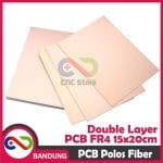 PCB POLOS DOUBLE LAYER FR4 FIBER 15X20CM - Image 5
