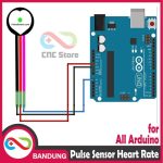 PUL SENSOR HEART RATE SENSOR PULSE ANALOG SENSOR FOR ARDUINO - Image 3