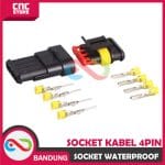 SOKET KONEKTOR KABEL ANTI AIR SOCKET WATERPROOF 4PIN - Image 4
