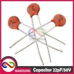20PCS CAPACITOR CERAMIC 22PF/50V
