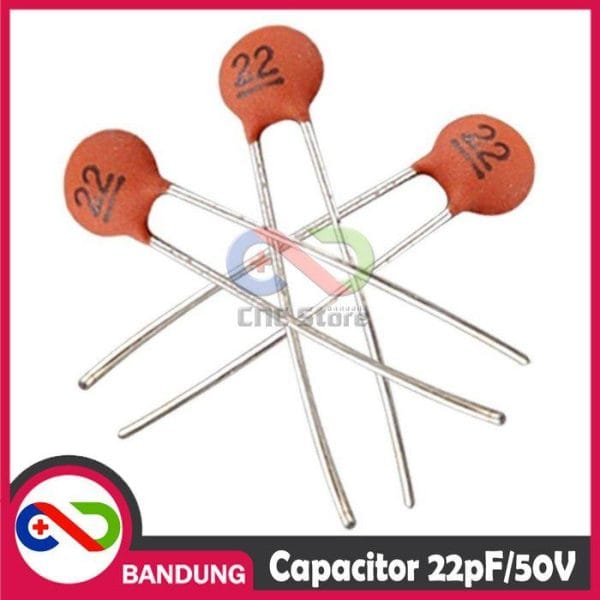 20PCS CAPACITOR CERAMIC 22PF/50V