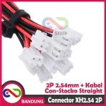 XH2.54 2P 20CM CABLE JST CONNECTOR 2 PIN HEADER SOCKET XH PAIR KONEKTOR - Gambar 2
