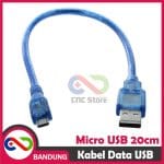 KABEL DATA MICRO USB ARDUINO MICRO USB ROBOTDYN TYPE A MALE 30CM - Image 2