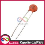 20PCS CAPACITOR CERAMIC 22PF/50V - Image 2
