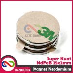 MAGNET NEODYMIUM NDFEB BULAT PERMANEN 25X2MM - Image 5