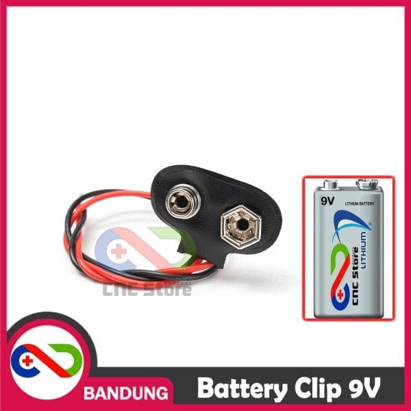 KANCING BATERAI 9V SOCKET BATTERY